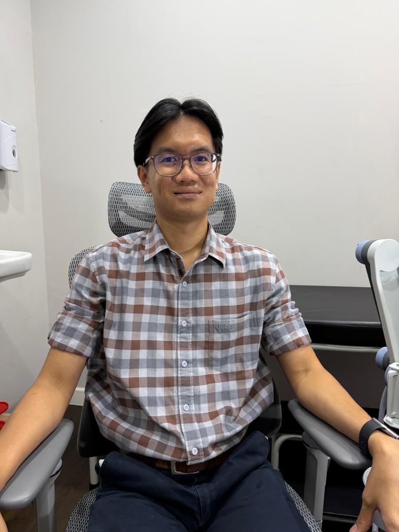 Dr. Muhammad Haziq, doktor residen kesihatan lelaki di Uni Klinik Sikamat, Seremban